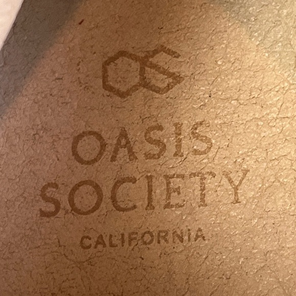 OASIS SOCIETY Star Sneakers Tan/White Size 6 - Picture 14 of 16